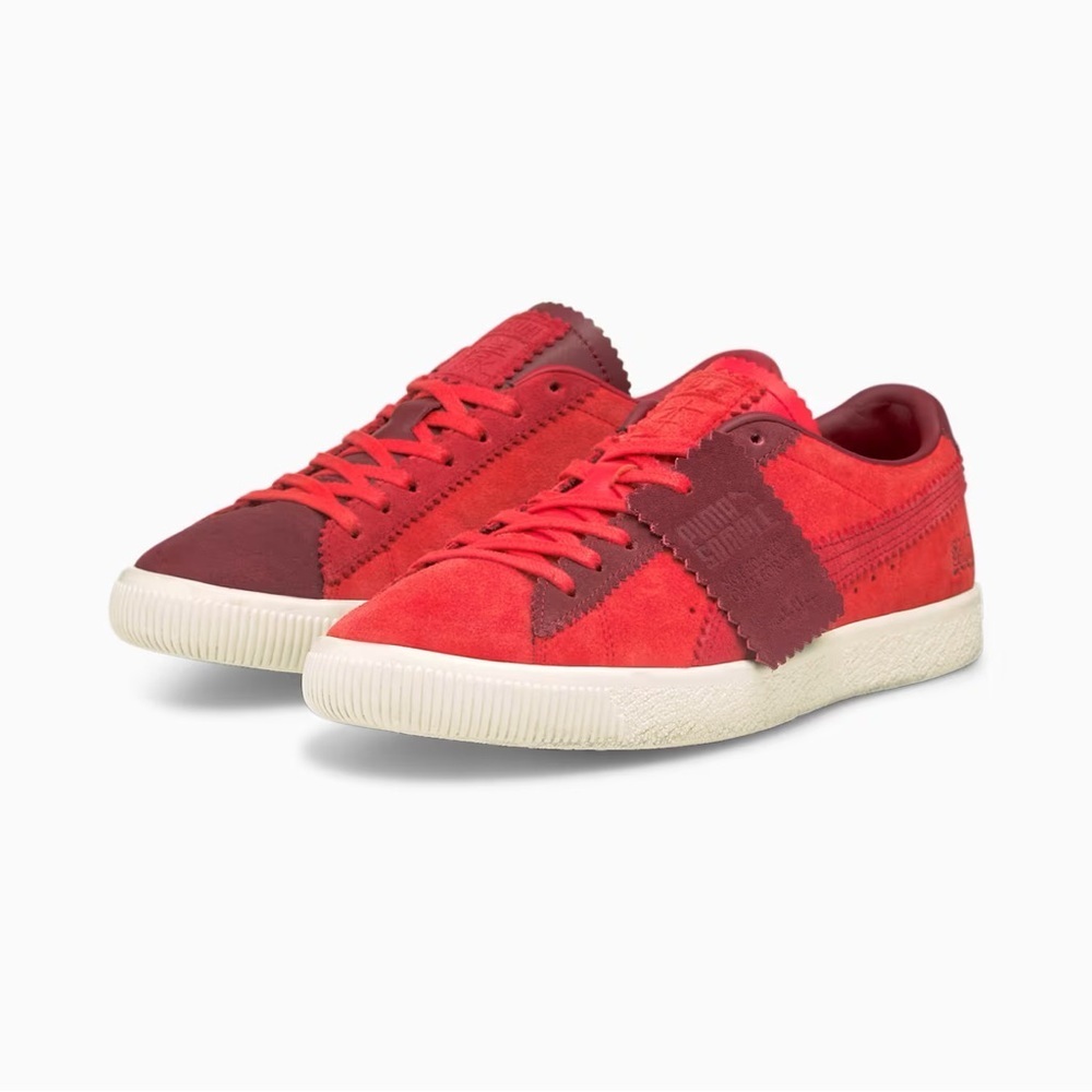 PUMA x‎ MICHAEL LAU – Poppy red suede sneakers | Limited collab *